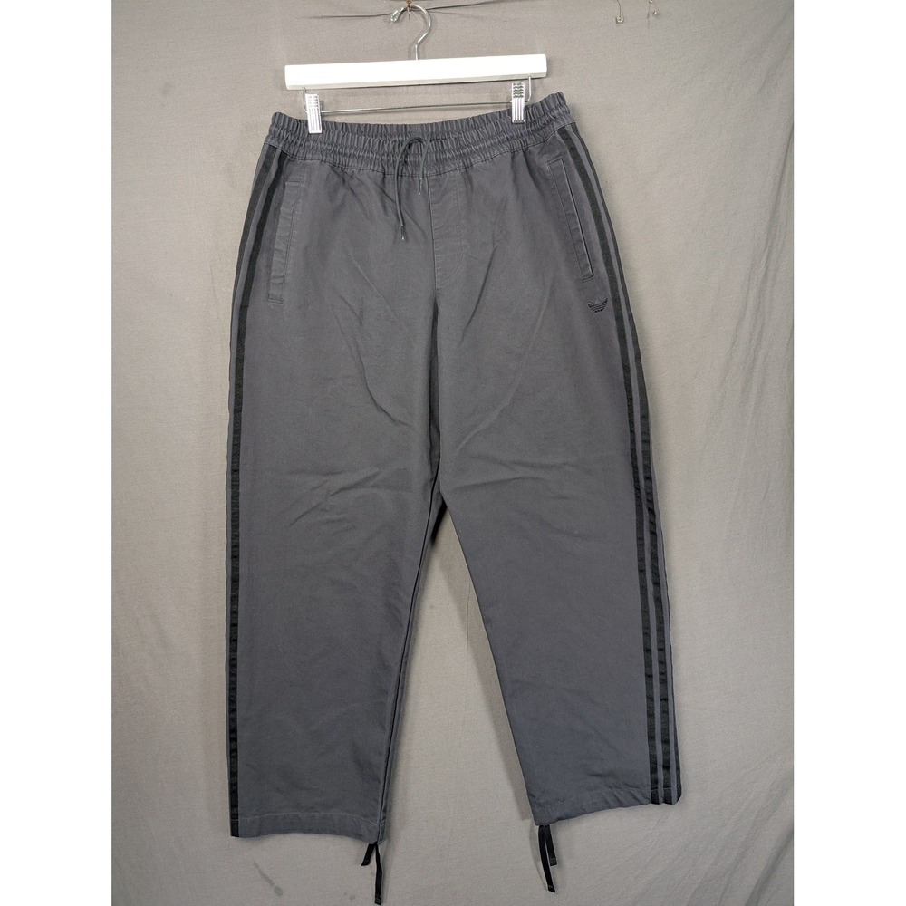 Adidas Originals Blue Version Chino Pants Dark Grey Mens HY2729